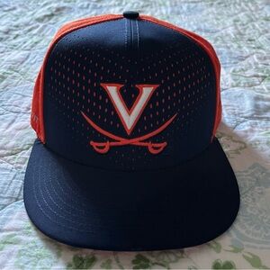 UVA University of Virginia Nike True Dry Fit Snap Back Fitted Hat